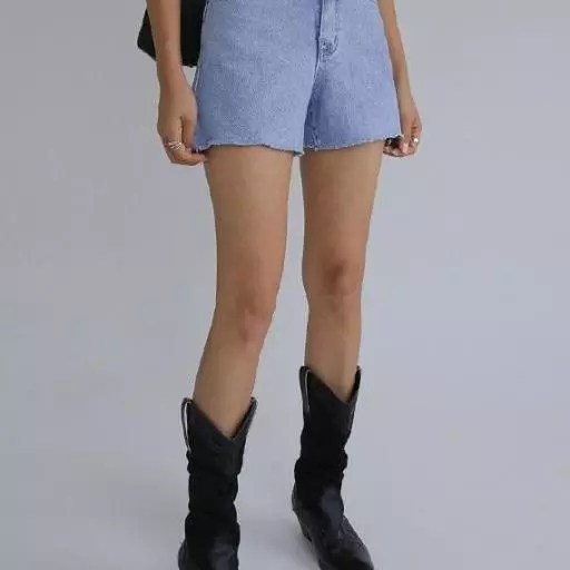 ベルロムデニムショートパンツ