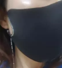 흰색큐빅, 검은색 무지, 블랙큐빅 골고루 시켰는데 역시 블랙큐빅이 더욱 빛나네요
