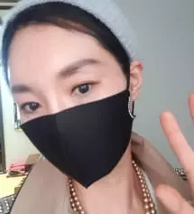 앗 사진에 마스크 위아래 바뀌었네요ㅋㅋ
