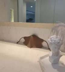 블랙,화이트 너무너무 잘쓰고 있어서 이번에 신상컬러 브라운 나왔길래 얼른 주문했어요