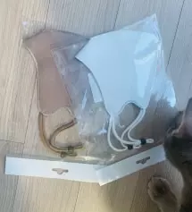 악성민감형 피부입니다 이건 소재 자체가 정말 좋아서 구런지 피부에 자극이 없어요~^^