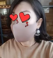 큐빅마스크 애용하고 있는데 주변 지인들 선물해주려고 추가구매했어요. 베이지 컬러 흔