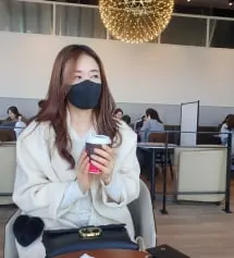 옷마다 마스크도 다양한색상 세련되게~ 좋아요
