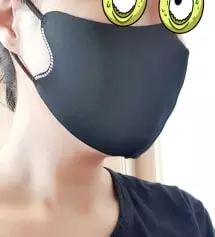 촉감도 부드럽고 착용감이 너무 좋아요.끈으로 사이즈도 조절할 수 있어서 더 좋네요.엣