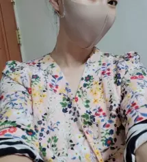 큐빅마스크 너무오래기다렷다가 오픈하자마자 냉큼구입했죵 제생각보다 더더 이쁘고 숨