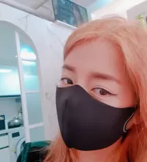 옆모습도이뿌고 다예뻐요 이런마스크는없었다ㅎㅎ
