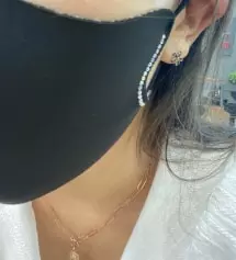 보는사람마다 마스크칭찬이....
