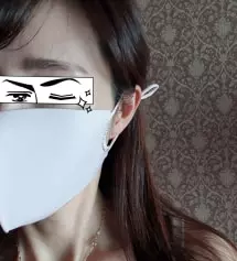 검은색, 베이지에 이어 핑크도 구입했어요. 색상이 밝아서 인지 , 희안하게 코랑 입의 