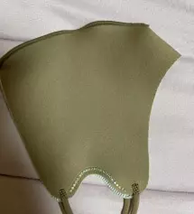 브라운은 앞이 쫌 울어요~ ㅜㅜ 그래서 마스크 착용라면 앞 모양이 삐툴 삐툴~ 