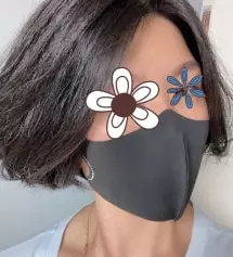 이쁘고 진짜 편한 줄로그 마스크!!
