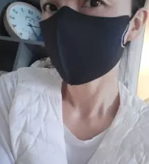 마기꾼으로 만들어 버리는 마스크~~~필라 갈때도 꼭 이거 차고 가는데 숨쉬기도좋고 편