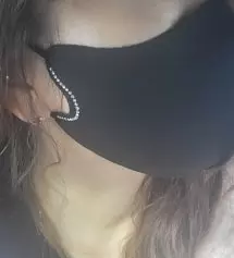 항상 마스크는 줄로그로하고있어요~!! 얼굴라인이슬림해보이고이뻐요~^^