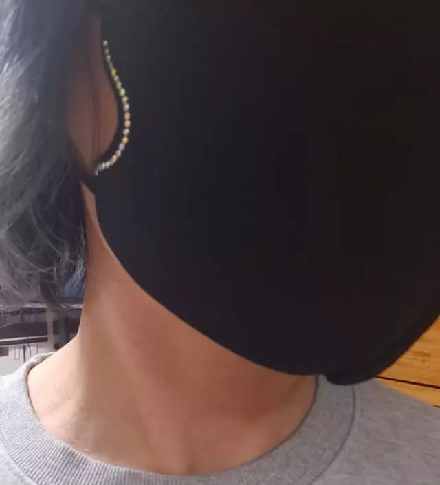 사이즈도 좋구 원단도 좋으면  포인트가아주예뻐요
