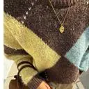 아가일 니트 이쁘네요 색감도 잘 매칭이 되어있어요 노랑