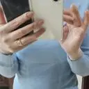 스카이블루  색상 생각했던거하고 입어보니 밝은 색상이네