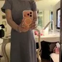 니트소재원피스라 넘따스하고 까슬거리지않고 라인을 살려줘