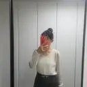 가격대비 포근하고 감촉이 좋아요  시스루 스웨터라  여