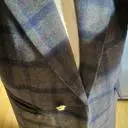 줄로그코트중 제일 롱한기장감의코트예요~체크가  고급져서