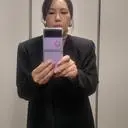 생각보다 큽니다.
박시한 스타일 처음 입어 보는데 멋스