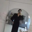 엉골때문에 m이 맞는데 신축성좋대서 s했는데 잘맞아요ㅎ