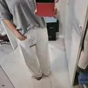 허리부분이 골덴기모 바지보다 스판이 없어서 저에겐 조끔