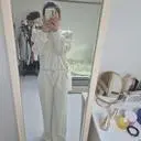 기모밴딩이라  두껍구 조아요
크림컬러 넘이뿌네요
꾸안꾸