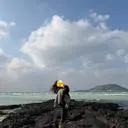 스타일리쉬하고 코디하기 정말조아요.니트재질이라 블랙티에