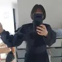 안에 반팔 단독으로 입어도 세련핏이에요.
크롭 같이 입