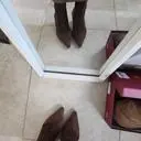 브라운색이 매치하기 편해보이고 이뻐보여서 주문했어요.
