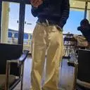 핏이 이쁘고 따뜻해서 좋아요. 
한파 일땐 히트텍 바지