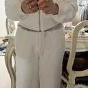 바지랑 셋업으로. 구매햇는데 아래위 아이보리색상에 허리